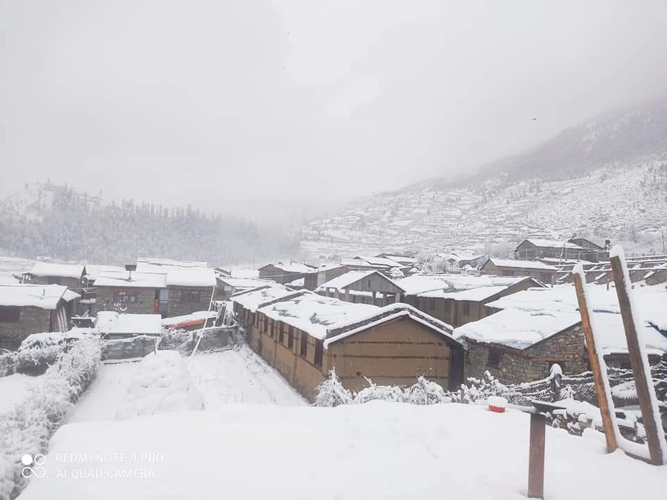 केही स्थानमा हल्का हिमपातको सम्भावना